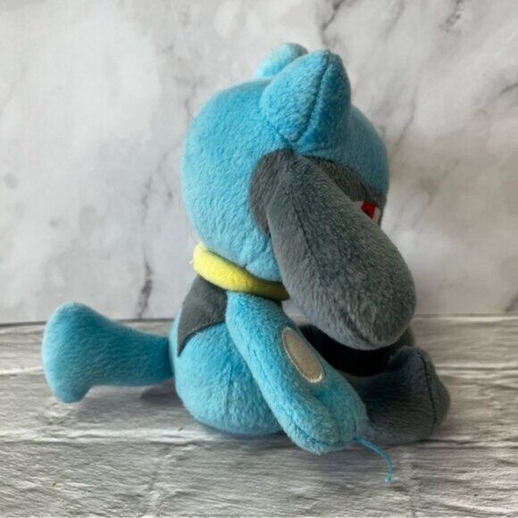 TOMY Pokemon Riolu 7" Plush Stuffed Animal 2016 - Picture 2 of 8